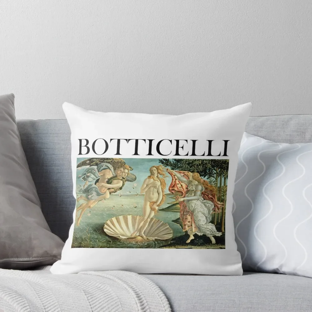 botticelli Throw Pillow Decorative pillowcase autumn decoration Custom Cushion Photo Bed pillowcases pillow