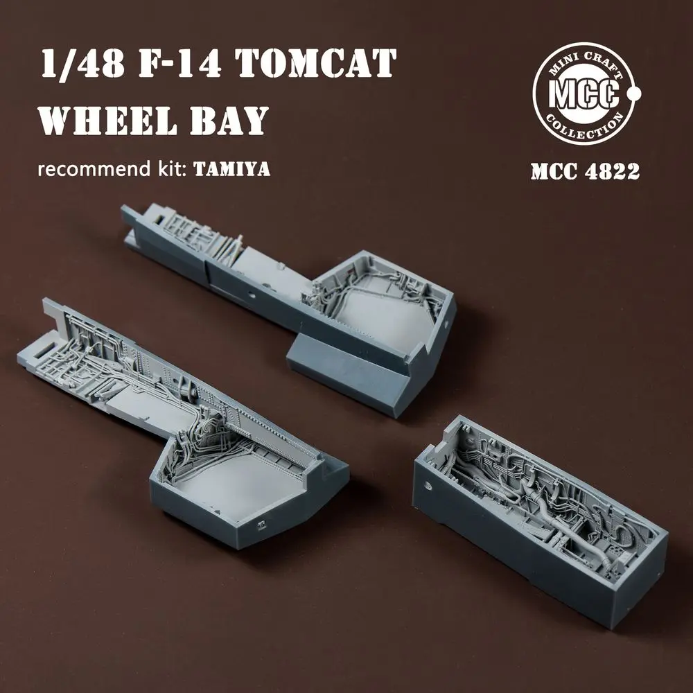 MCC 4822 1/48 F-14Tomcat Wheel Bay for TAMIYA - Upgrade Detail Set