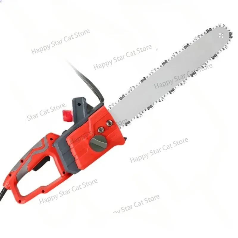 Electric Chain Saw Multifunctional Household Firewood Saw 16 Inch Electric Saw for Wood Cutting 220V DC Chainsaw