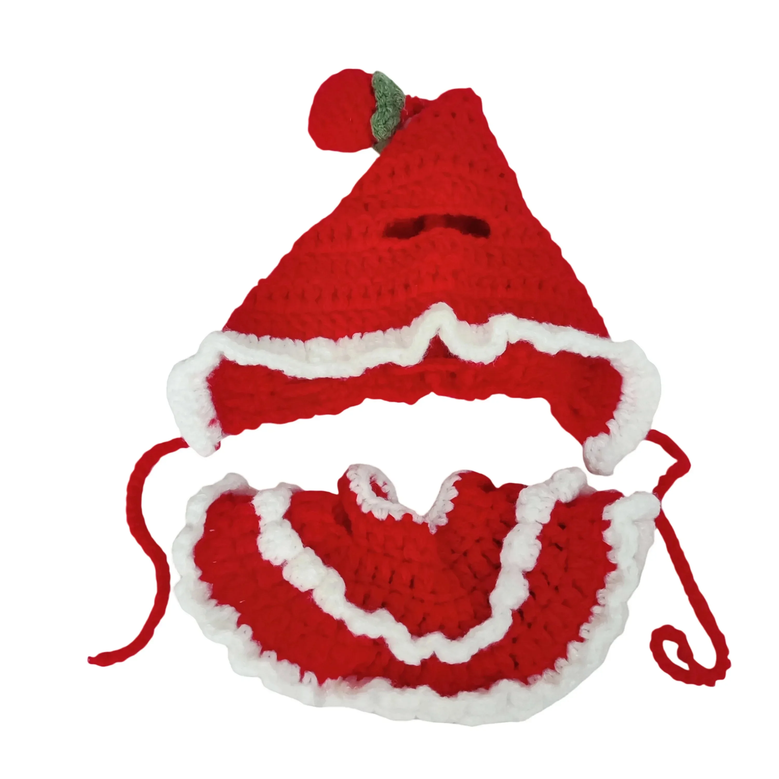 Labubu 인형을위한 크리스마스 복장 빨간 크로 셰 뜨개질 모자 드레스 빨간 안경 핑크 카메라 산타 모자 진저 브레드 스웨터 인형 장식