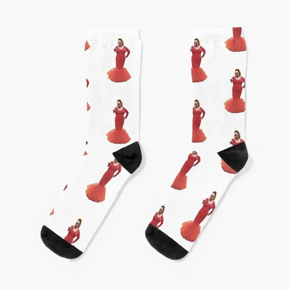 

Divine Pink Flamingos (color) Socks short Children's aesthetic summer Men's Socks Luxury Women's