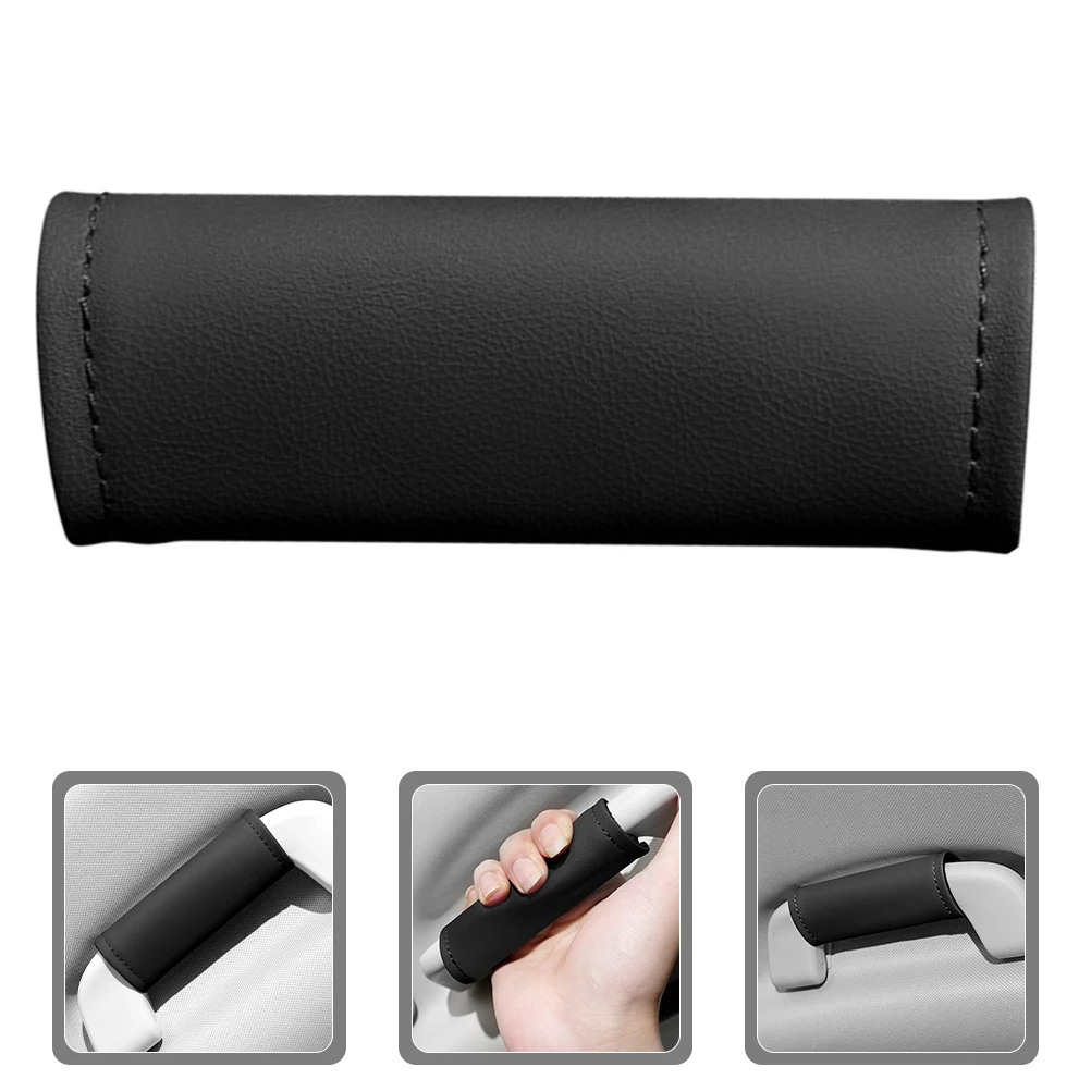 

Universal Car Door Handle Cover Interior Protector Sturdy Wear Resistant Easy Install Elegant Decoration Trim Handlebar Guard