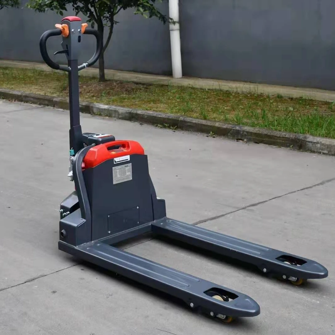 Akumulatorowy system hydrauliczny, przemysłowy wózek paletowy, cichy, fabryczny elektryczny wózek paletowy 1500kg 2000kg 48V/20Ah Litowo-B