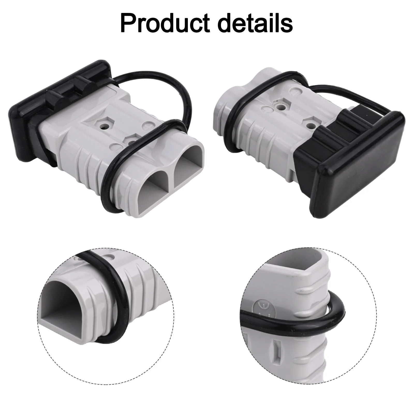 Secure And Stable Connection Rubber Boot Cap Secure And Stable Connection 2 0 AWG Cable Suitable For Forklifts