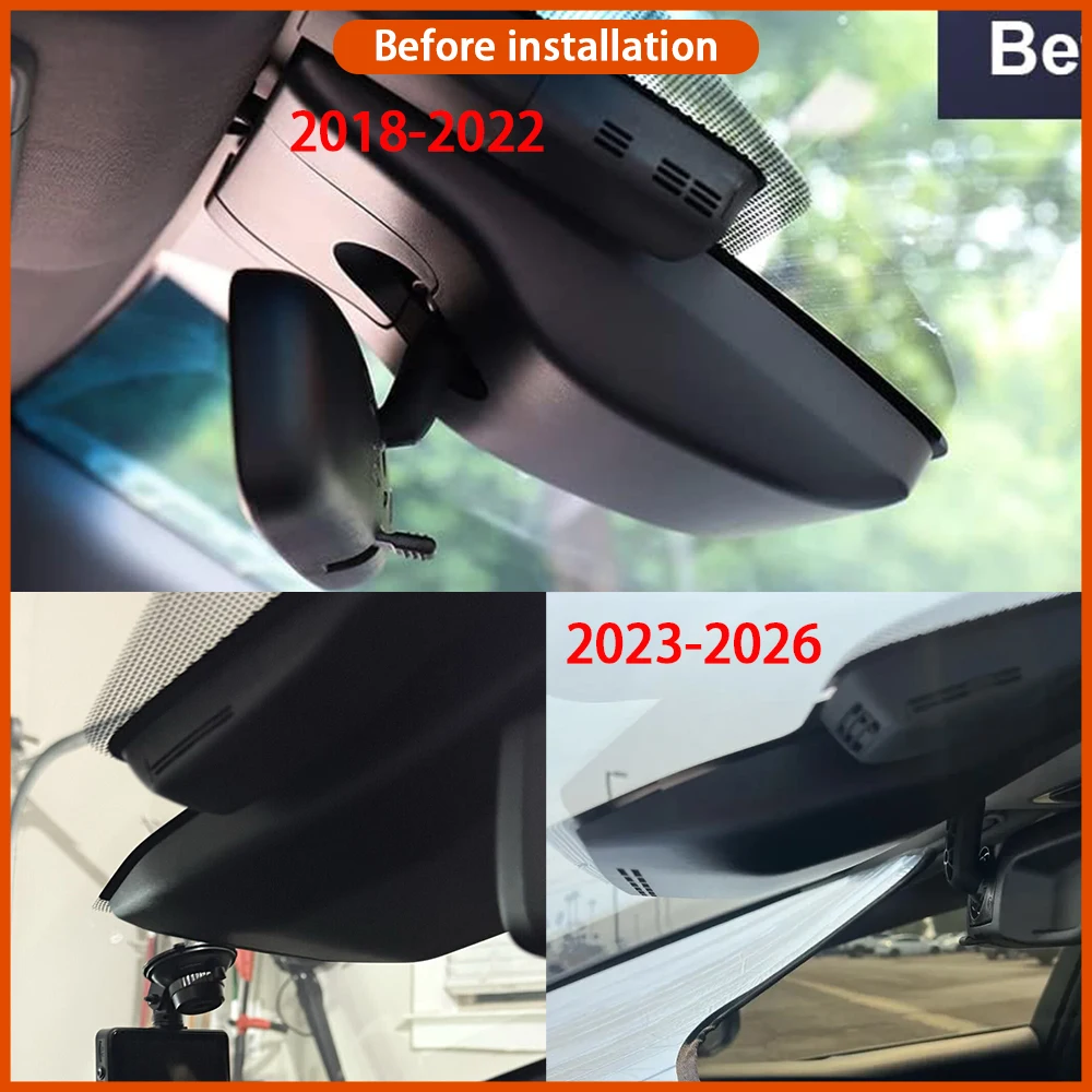 for Toyota Prius XW50 XW60 2018-2026 Video Recorder 4K Lens DVR Dash Cam Wifi OEM Camera 170° Wide Angle Loop Recording