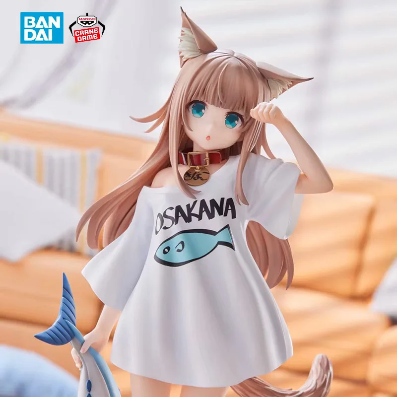 

Оригинальная фигурка Моя девушка Кинако, стоячая поза, платье кота, фигурка кошки, коллекция игрушек, моделей, украшение для стола, подарок