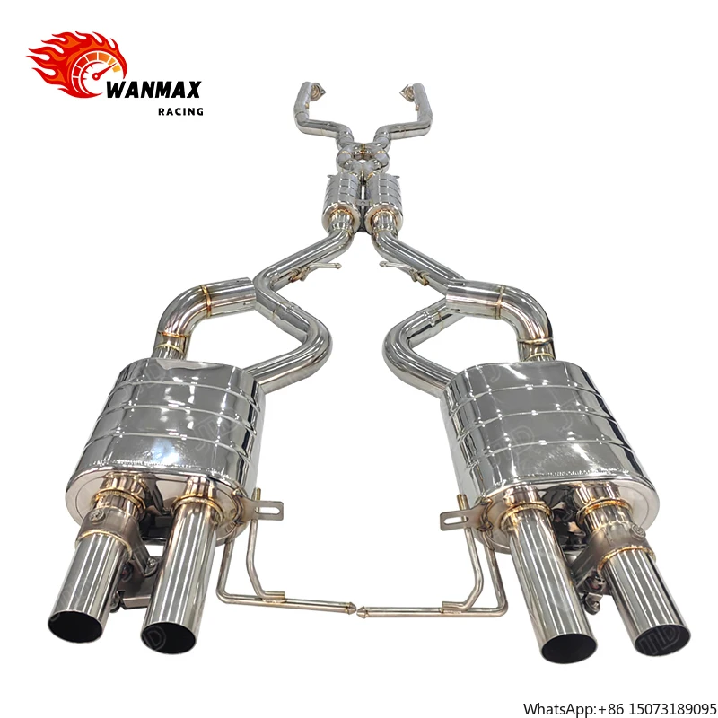 

Высокопроизводительная выхлопная система из нержавеющей стали 304 для E92 M3