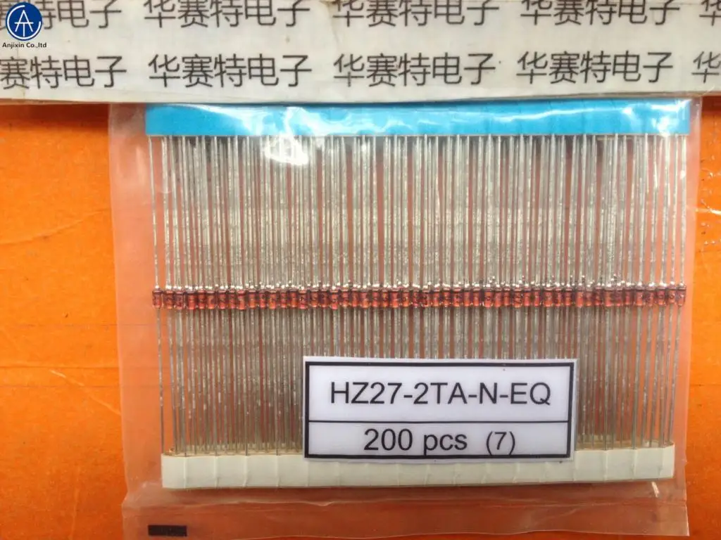 50pcs 100% orginal new HZ27-2TA-N-EQ HZ27-2 DO-35 26.2V-27.6V