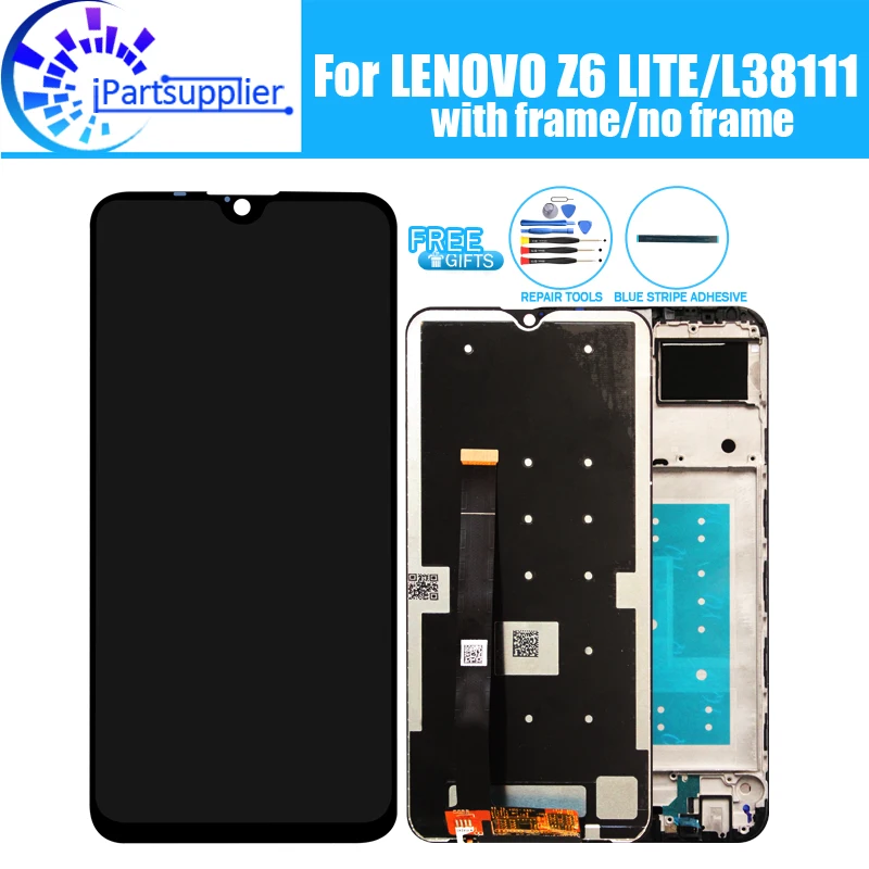 

For LENOVO Z6 LITE LCD Display+Touch Screen 100% Original Tested LCD Digitizer Glass Panel Replacement For LENOVO L38111