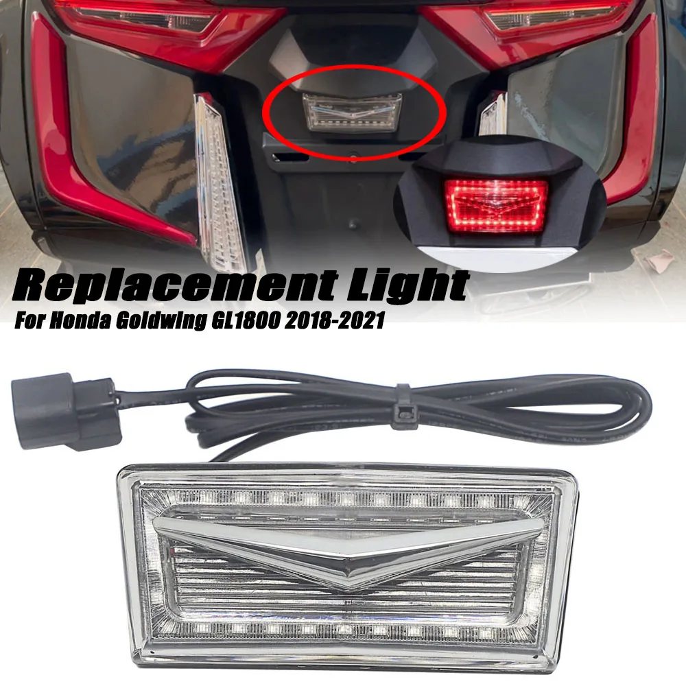 For Honda Goldwing GL1800 F6B ABS Trunk Led Reflctor Replacement Light 2018 2019 2020 2021