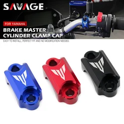 Brake Master Cylinder Clamp For YAMAHA YZF R125 R1 R6 R7 R25 R3 R15 MT15 MT 03 25 XJ6 FZ8 T-MAX Motorcycle Handlebar Clamp Cover