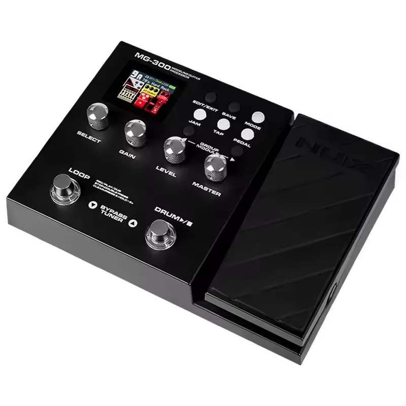 Nux Mg300 Modeling Multi-effects Pedals Guitar Processor Electric Guitar Effects Pedal Multi Effect for Metal Knob 3