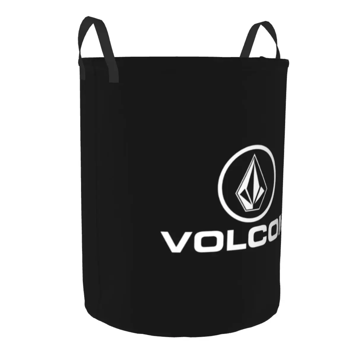 personalized Volcoms Logo Laundry Basket Foldable Large Capacity Clothes Storage Bin Baby Hamper