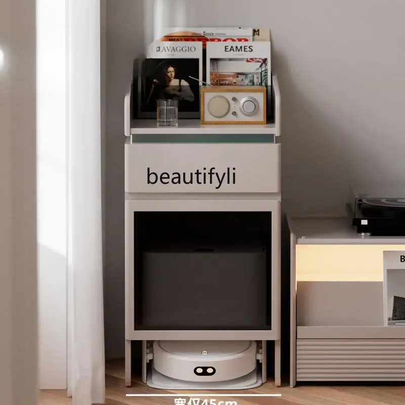 Sweeping Robot Base Station Cabinet Living Room Storage Sofa Side Cabinet Ecovacs Storage Cabinet