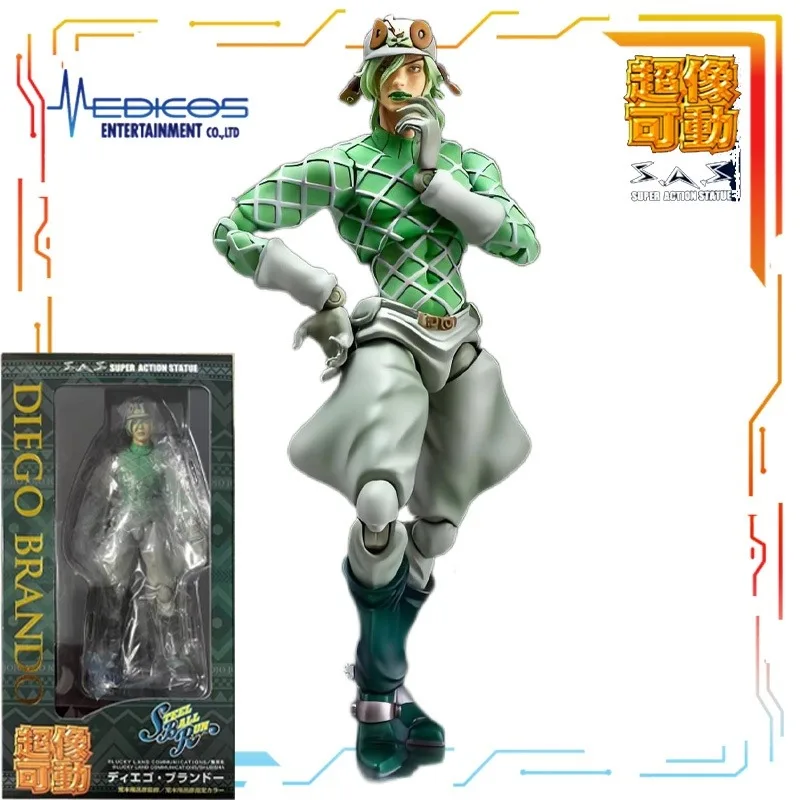จุดสินค้า MEDICOS-E Original Superimage Mobility SeriesJOJO's Bizarre Adventure 7 Action Figure ของเล่นชุดของขวัญสําหรับชาย
