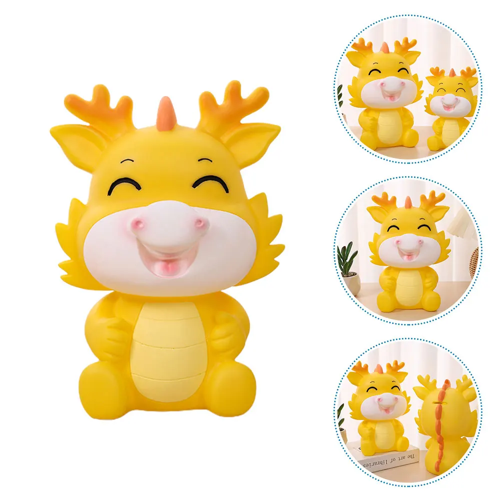 

Piggy Bank Student Ornaments for s Decor Vinyl Chinese New Year Dragon