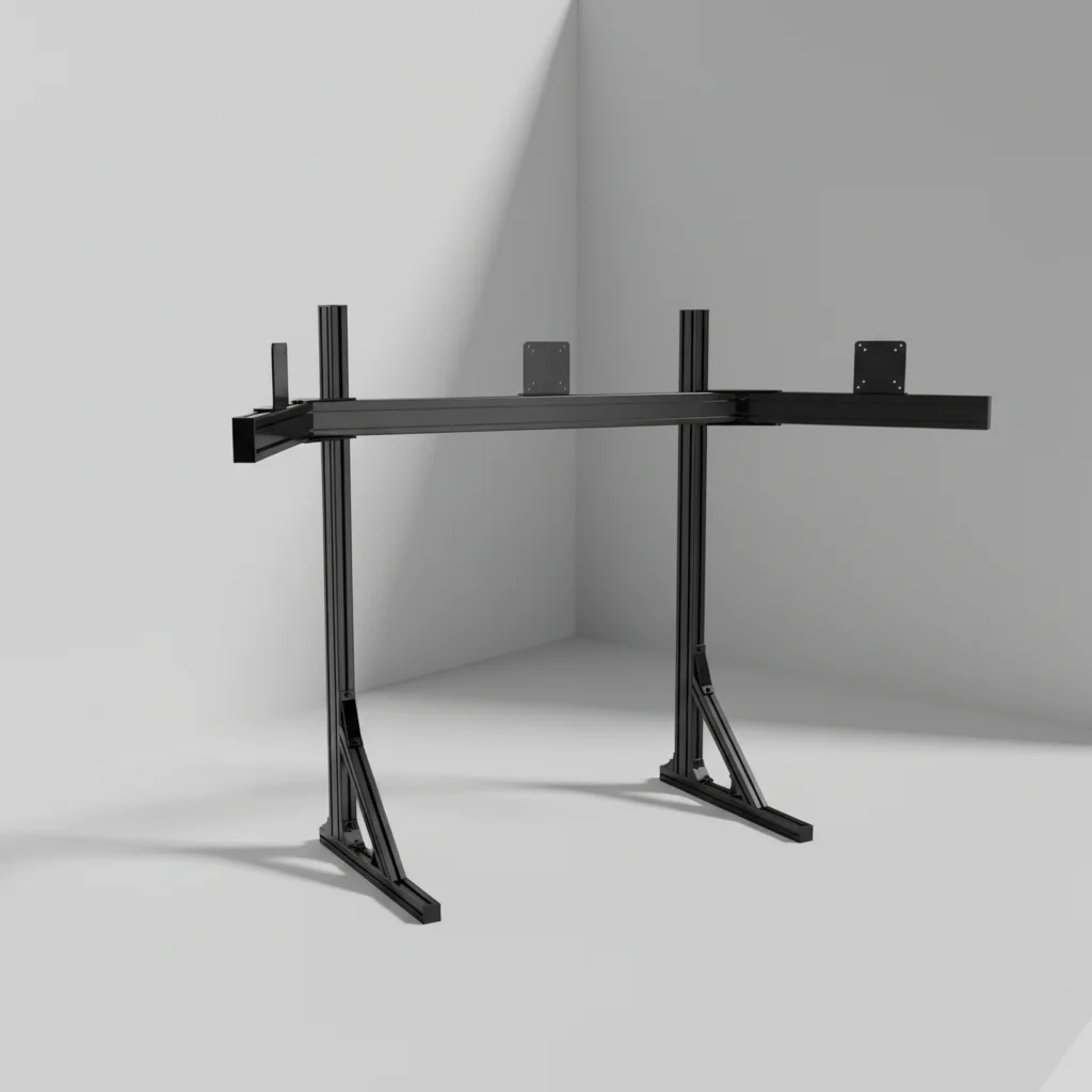 Popular Best Quality 4080 Monitor Stand Sim Racing Freestanding Metal Monitor Stand For Computer Monitor Stand