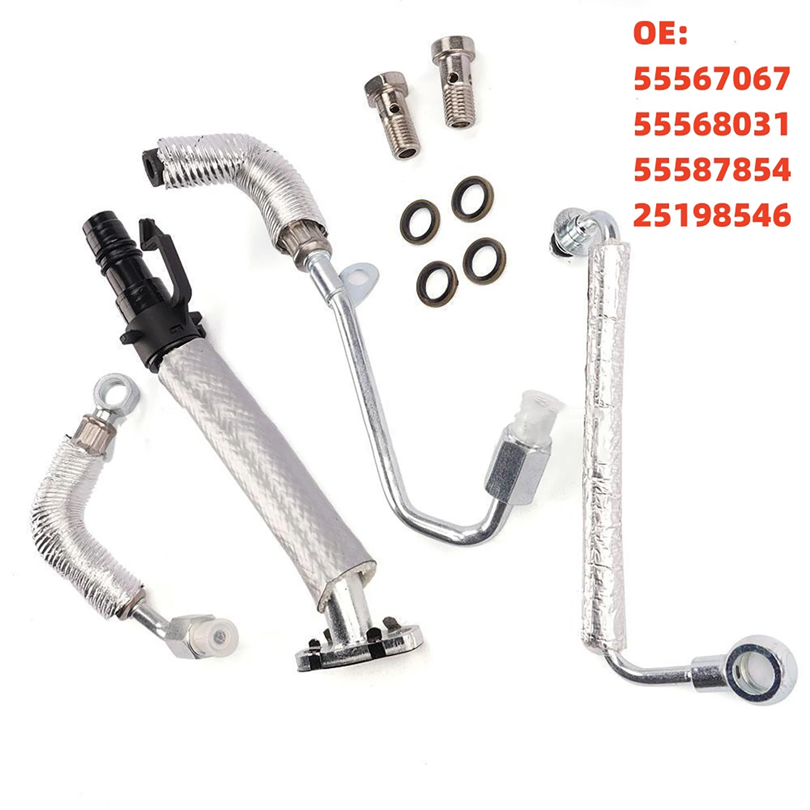 

Сливной слив возврата масла турбонаддува двигателя и труба подачи масла 55568031 55592600 25198546 55567067 55587854 для Chevy Cruze для Buick Encore