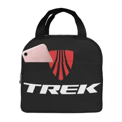 Trek 자전거 로고 도시락 가방, 절연 도시락 토트, 누출 방지 피크닉 가방, 쿨러 보온 가방, 여성 학생 여행용