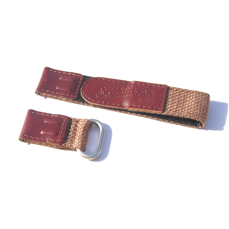 Genuine Leather Nylon Watch Strap Watch Band Wrist Straps For Men Quick Release 20MM 22MM