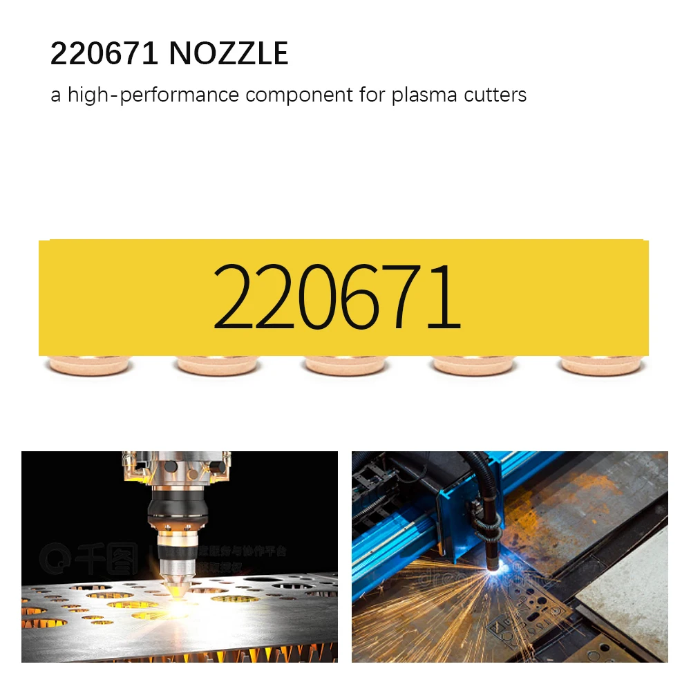 Ugello al plasma di alta quali - Plasma Cutter Torch Consumables recensione e prezzo