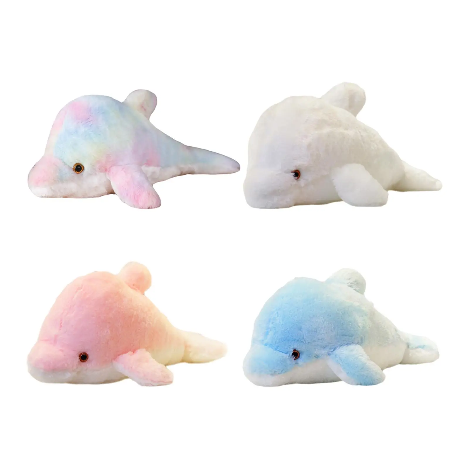 Light up Plush Toy Doll Pillow Dolphin Doll Home Decoration Cute Sleeping