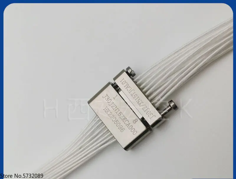 

J30JZ rectangular connector J30JZ/XN15TJCAL01 plug J30JZN15ZKCA000 socket crimping