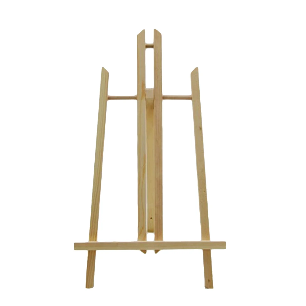 

Wooden Easel For Kids Foldable Drawing Painting Display Rack Home Outdoor Use Small Size Stable Wood