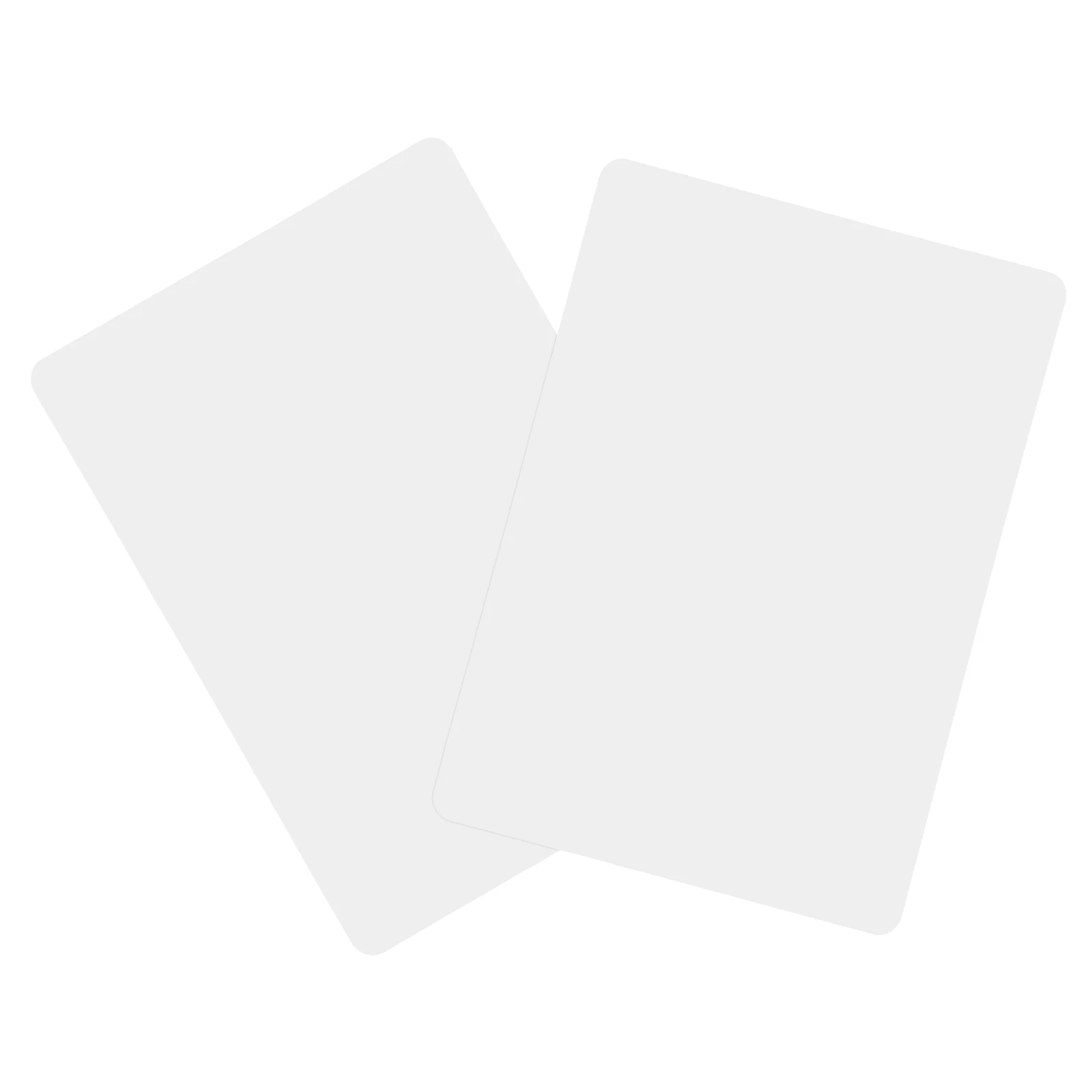 

2Pcs Erasable Writing Sheet Small Dry Erase Board Easy Clean Whiteboard Sheet for Office Student Classroom Learning