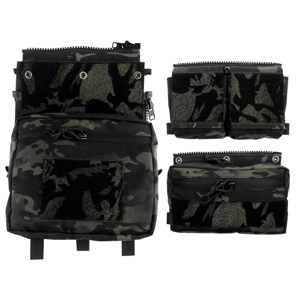 NEW LV-119 Tactical Vest Panel Carrier Backpack Assault Back Panel Mag/Map/Water Storage Large Pouch Hunting Airsoft Gear