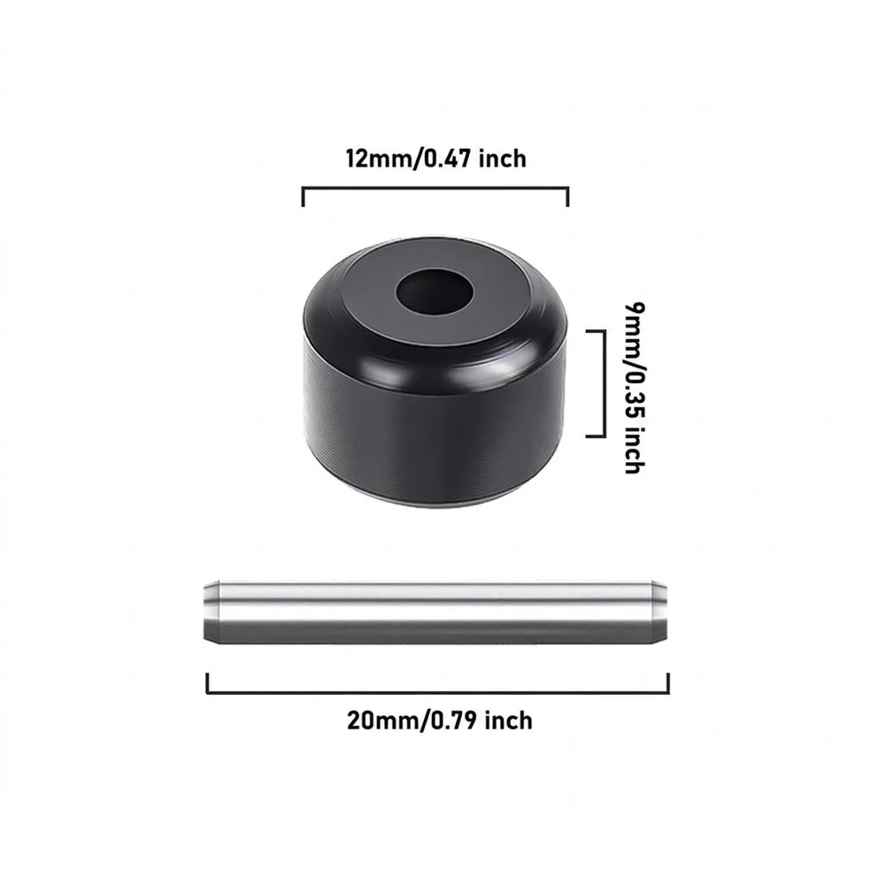 For Soft Roller Cleaner Head Soft Roller Head Parts Small Wheel Assemblies For Vacuum Repair Wheel 12mm Diameter 9mm Width