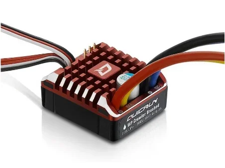 

Hobbywing QuicRun 1:10 1/8 WP Crawler Brush Brushed 80A 1080 Electronic Speed Controller Waterproof ESC With Program box LED BEC