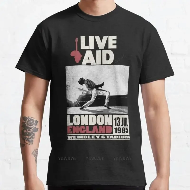 

Live Aid at Wembley T-Shirt sweat shirts, men mens t shirts casual stylish Blouse custom t shirts design your own