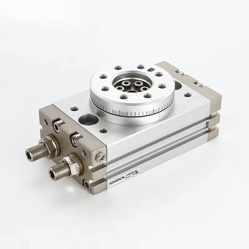 

90/180 ° Поворотный цилиндр поворотного стола типа SMC с регулируемым углом MSQB-20A