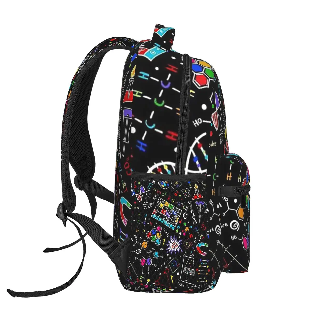 Mochilas escolares Genius para meninos e meninas, mochila para estudantes, mochila para laptop dos desenhos animados, bolsa de ombro grande capacidade