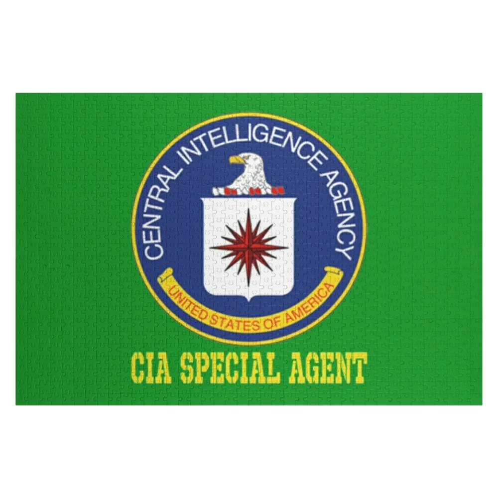 

central intelligence agency CIA Jigsaw Puzzle Custom Gifts Name Wooden Toy Scale Motors Custom Kids Toy Puzzle
