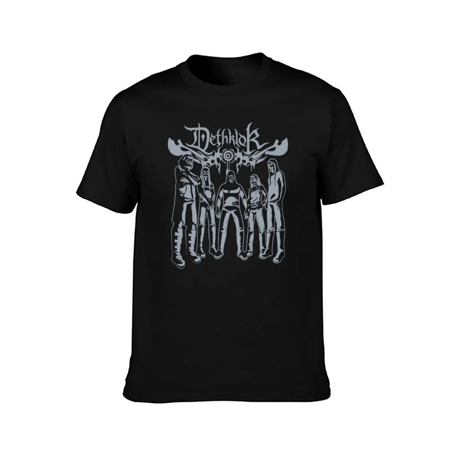 dethklok art04 coonery99 T-Shirt Classic Print Short Sleeve Shirt