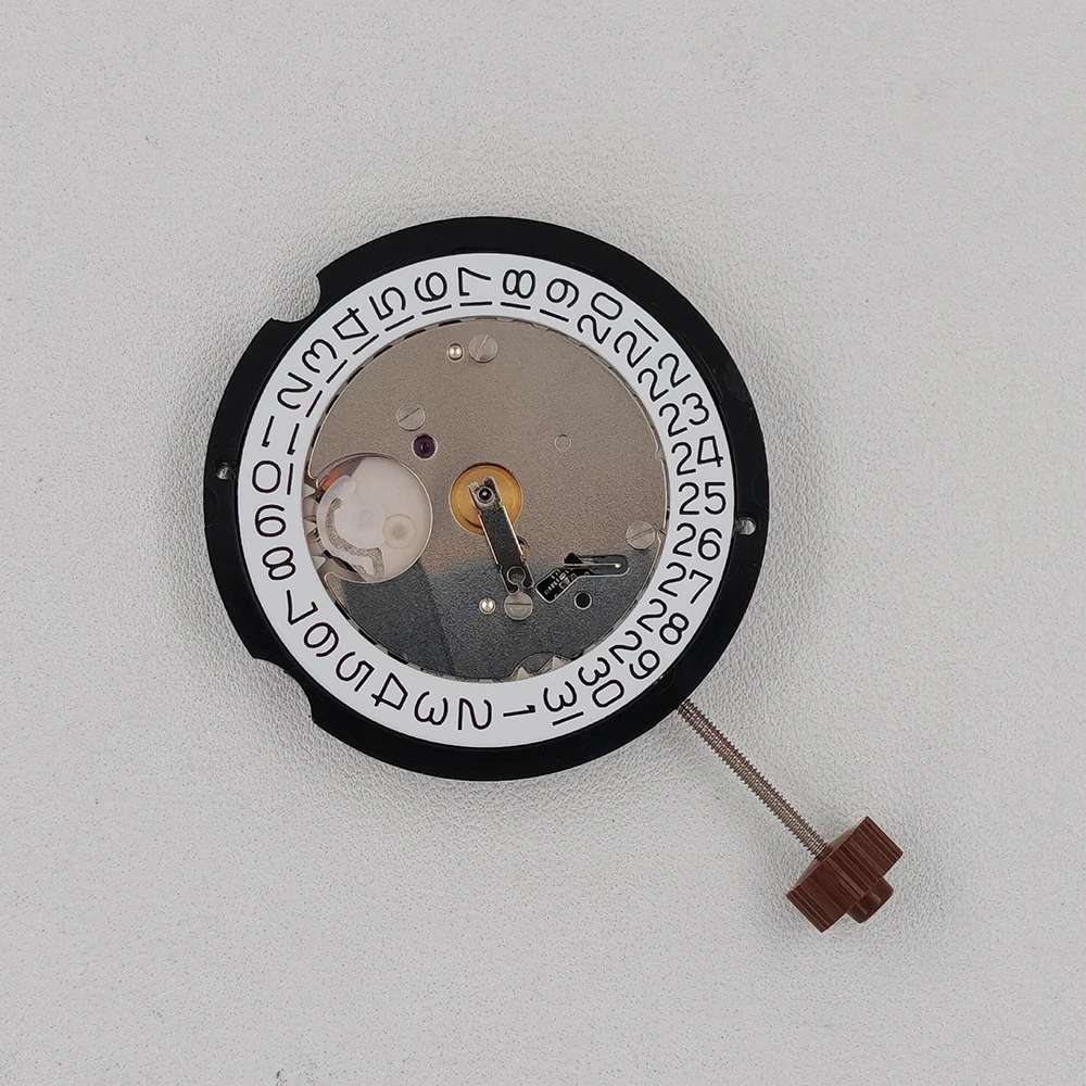 Modificación del movimiento del reloj de cuarzo Ronda 505-3 Reemplace el mecanismo de pieza 505-3H Batería de movimiento incluida Rueda de fecha en posición 3H