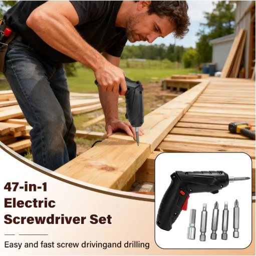 Small And Powerful Battery Screwdriver Rechargeable 4.2V 6Nm 1300mAh 250rpm Screwdrivers Electric Screw Driver Screwdriver Set