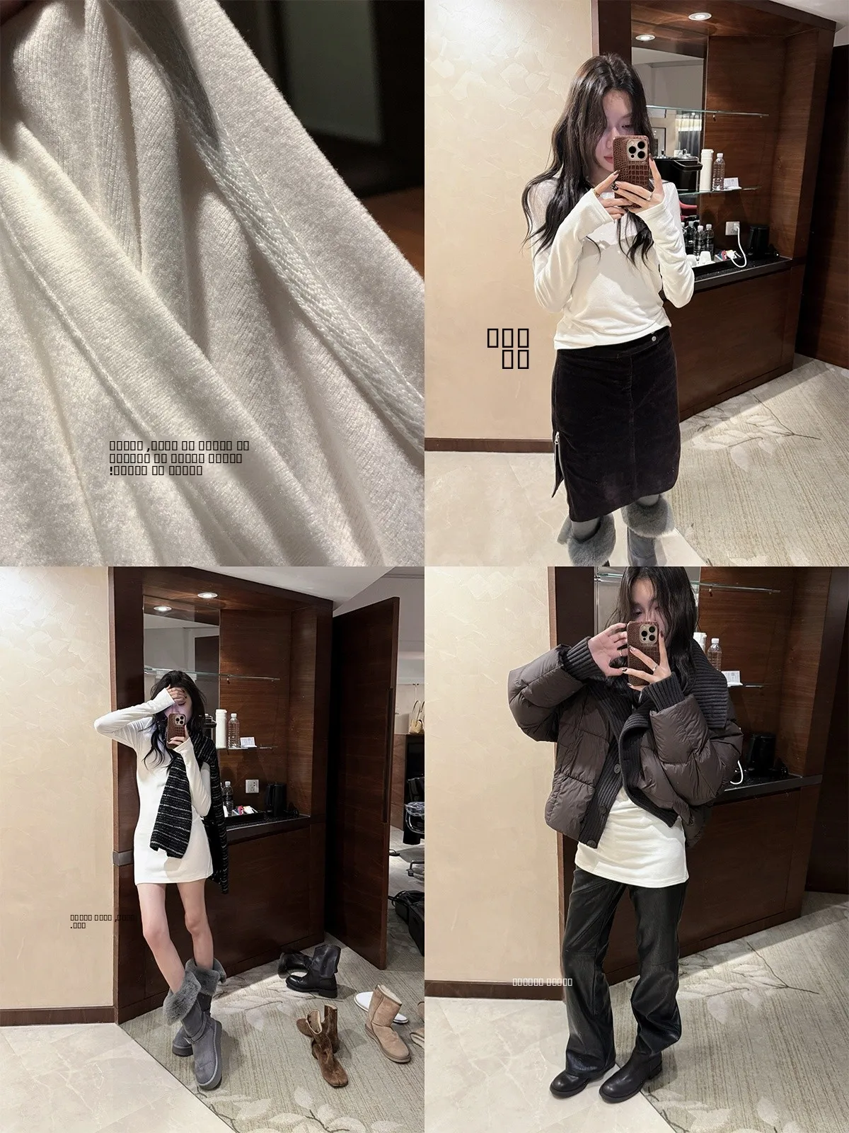 

Winter Warm Woolen Base Layer T-irt Women's Long Sve round Ne Underwear irt Casual Sle Color Polyester Blend