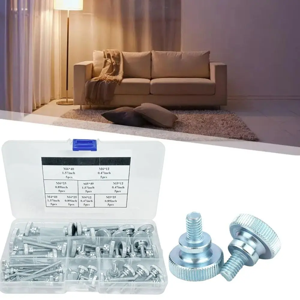 

45 шт. винтов с большой головкой GB834, накатные винты с высокой головкой, прочные накатные крепежные винты с круглой головкой