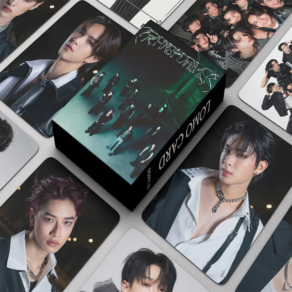 55Pcs/Set Kpop BUS  because of You New Album BATTER UP Lomo Cards HARAM HD Photocards Girls Photo Card For Collection Fans Gift