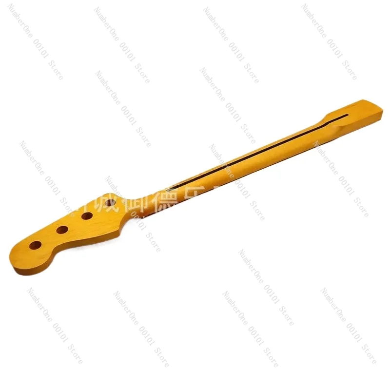 

4-string bass guitar neck and handle, 4-string electric guitar matte 20fret square notes, DIY electric bass handle