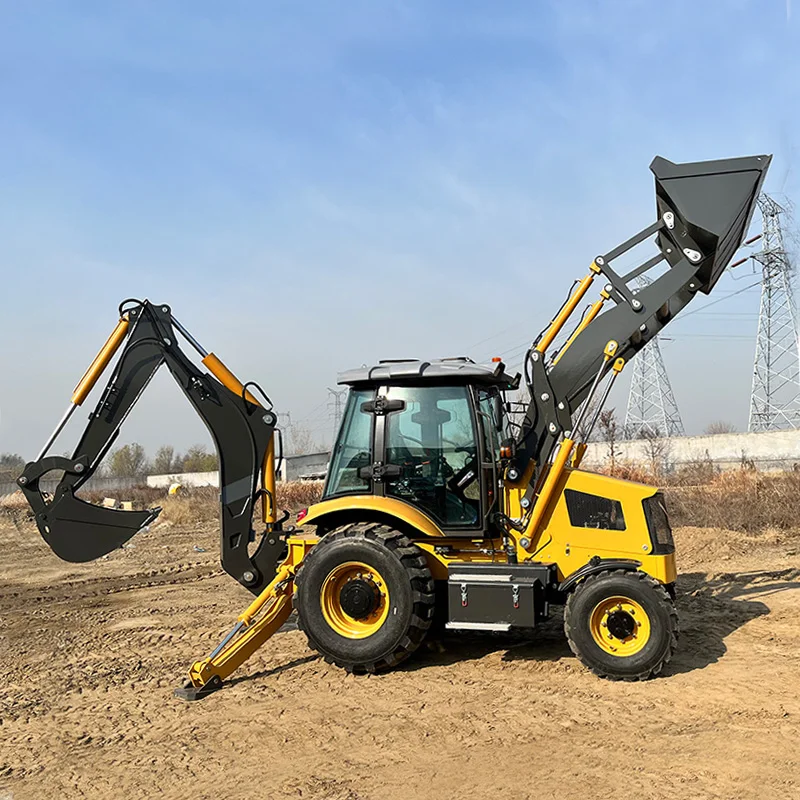 Heavy CE Certified Hydraulic System for Mining Operations Front Loader Backhoe