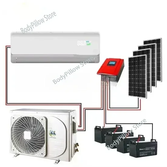 24000 btu inverter cooling&heating Solar energy split Air Conditioner