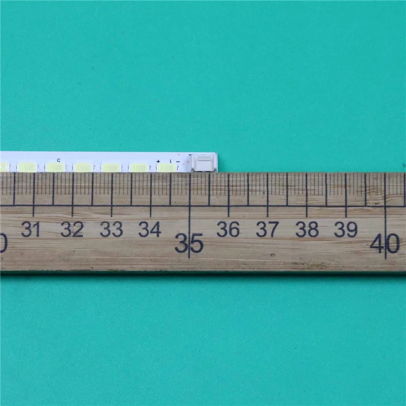 2 個の新しい LED テレビ照明バーフィリップス 32PFL7605H/12 32PFL6605H/60 バックライトストリップ 3660L-0346A アレイバンド定規テープ