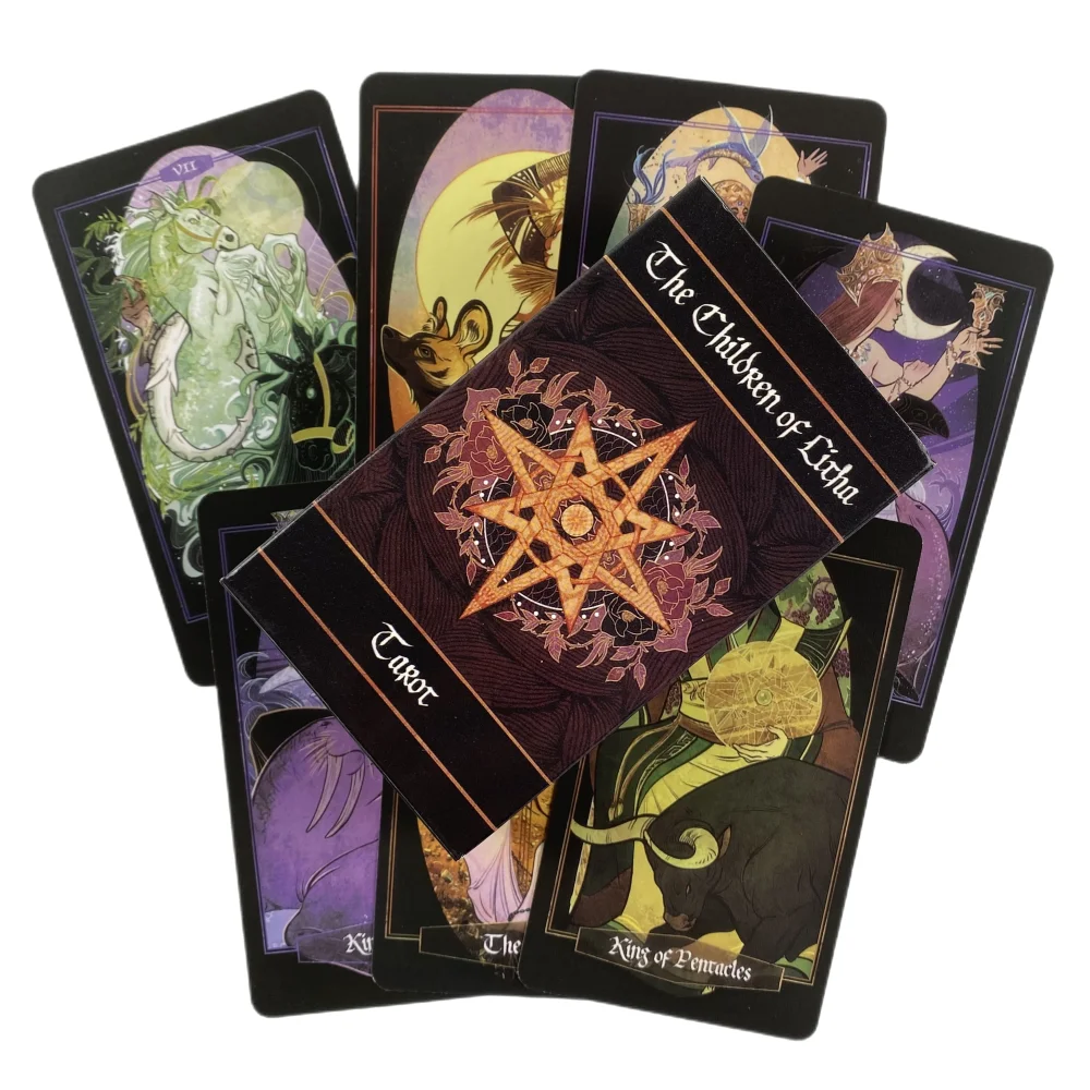 Genérico Cartas de Oracle del Tarot de Symbolon,Symbolon Tarot Oracle Cards,with Bag,Party Game,Juguetes de adivinación Genérico Cartas de Oracle del Tarot de Symbolon,Symbolon Tarot Oracle Cards,with Bag,Party Game,Juguetes de adivinación