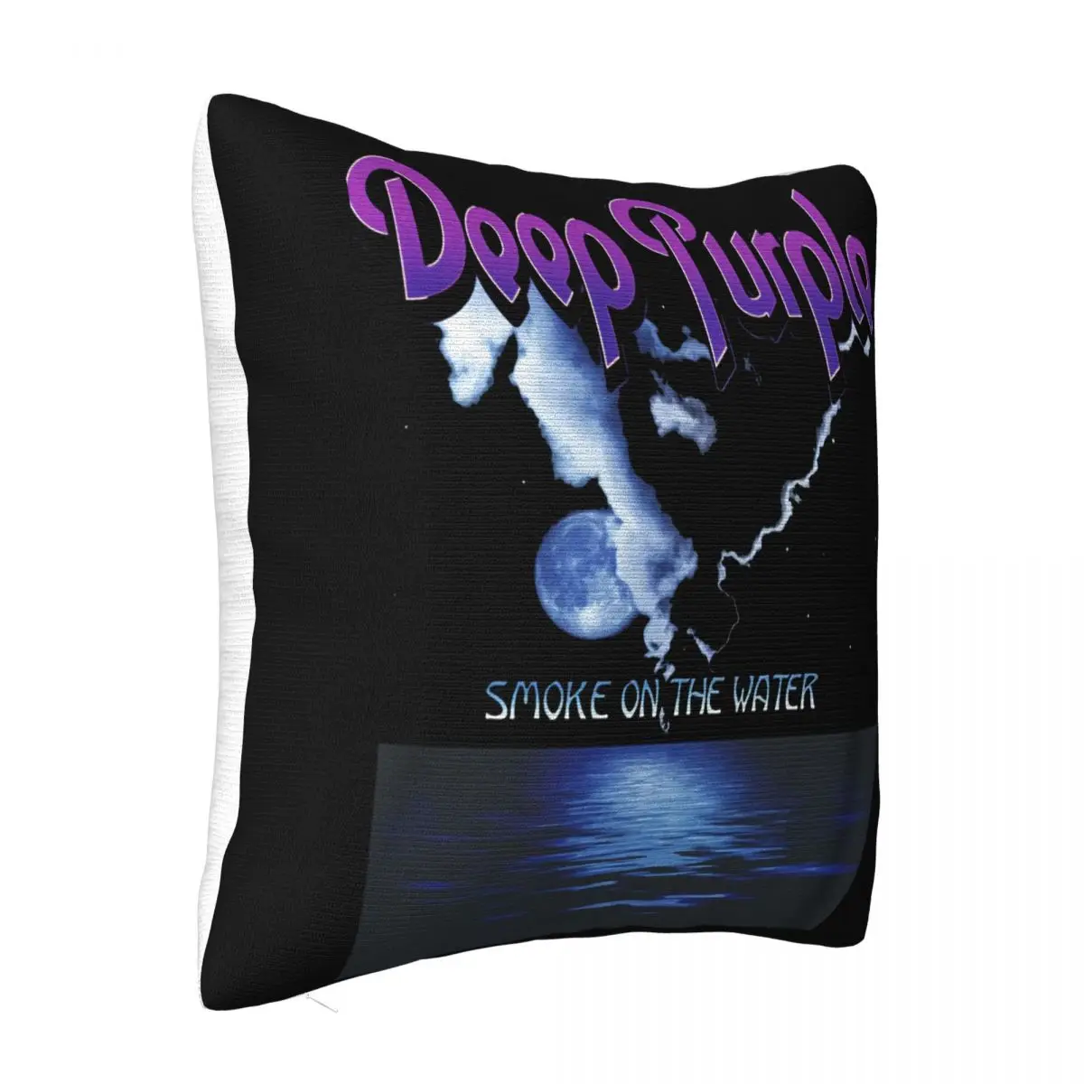 Deep Purple Smoke On The Water Black Rock Adult Xxl Tee Adults Cheap Price Hipster Pattern Pillow Case