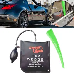 Professional Car Door Window Open Air Bag Pump Wedge Pad Entry Inflatable Shim Tools Universal Air Pump Wedge Hand Tool Black