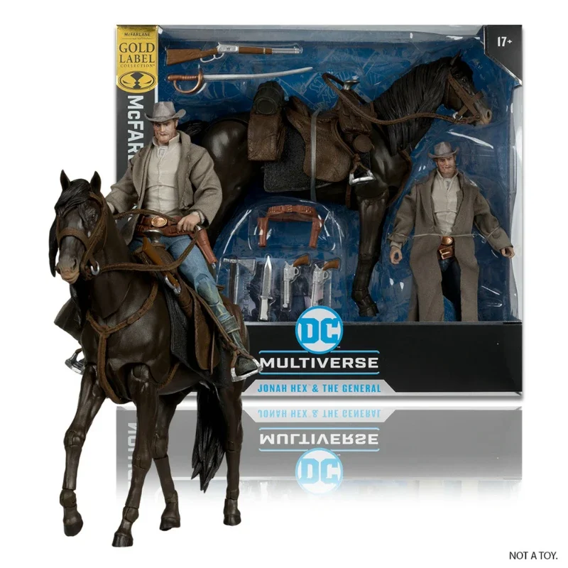 

Genuine in Stock McFarlane 7" Jonah Hex & The General (All-Star Western) MTS Exclusive Gold Label 2-Pack Figure